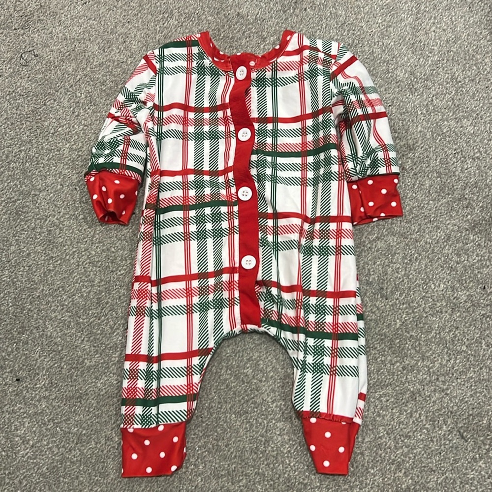Sullivan monogrammed Christmas pjs